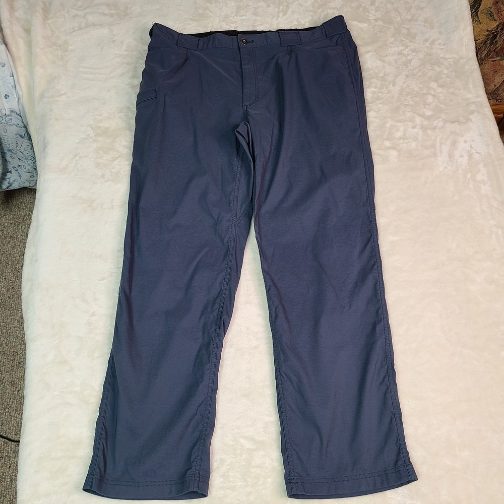 Duluth XLx32 Navy Blue Duluthflex Dry on the Fly 84505 Cargo Mens Pants